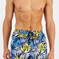INC International Concepts Men's Palm Leaves 5 Board Shorts Blue Size XX-Large