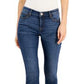 INC International Concepts Women's Mid Rise Skinny Jeans Blue Size 4