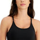 ID Ideology Women's Solid Low Impact Bra Black Size Small