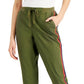 Style & Co Women's Pull On Cuffed Pants Green Size Large
