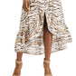 INC International Concepts Women's Tiger Print Midi Dress Brown Size Large