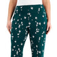 Alfani Women's Floral Print Pull On Pants Green Size 3X