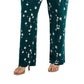 Alfani Women's Floral Print Pull On Pants Green Size 3X