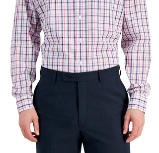 Club Room Men's Regular Fit Cotton Dress Shirt Red Size 15.5X32X33