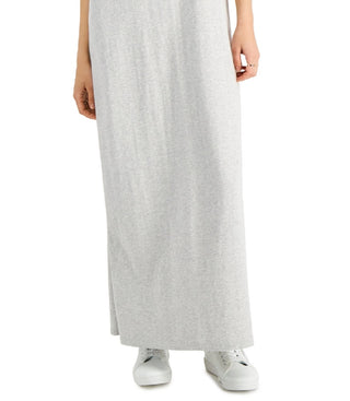 Style & Co Women's Heather Muscle Tank Dress Gray Size Medium
