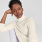 Charter Club Women's Cashmere Turtleneck Sweater Beige Size XX-Large