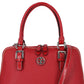 Giani Bernini Women's Saffiano Croco Dome Satchel Red Size Regular