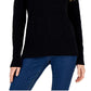 Charter Club Women's Long Sleeve Sweater Black Size X-Small