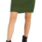INC International Concepts Women's Turtleneck Sweater Dress Green Size X-Small