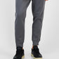 INC International Concepts Men's Neoprene Track Jogger Pants Gray Size XX-Large