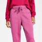 ID Ideology Women's Fleece Jogger Pants Purple Size Small