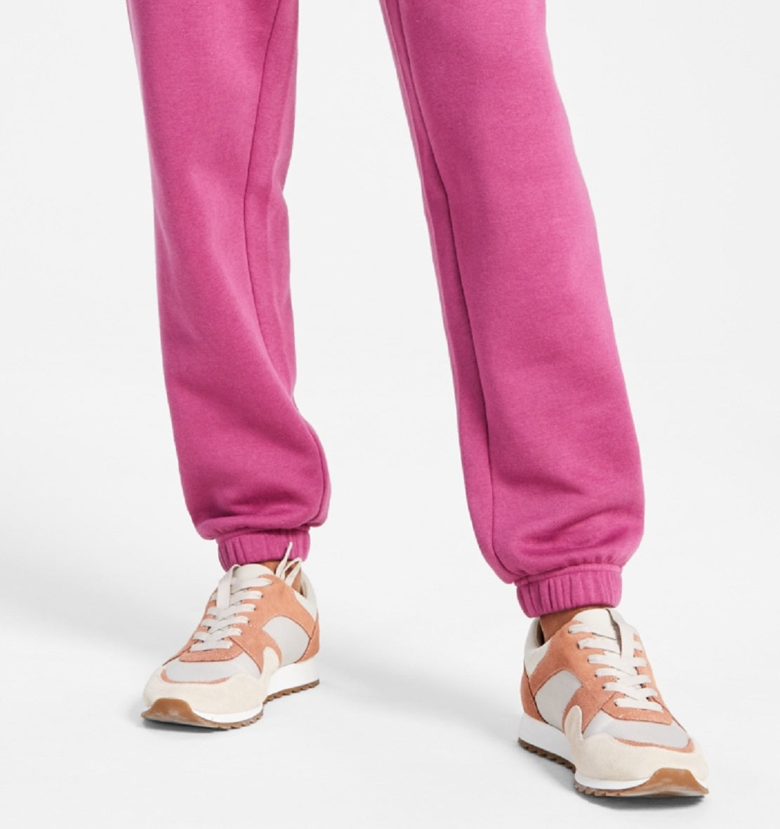 ID Ideology Women's Fleece Jogger Pants Purple Size Small