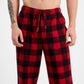 Club Room Men's Cozy Fleece Pajama Pants Red Size XX-Large