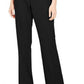Alfani Women's Regular Long & Short Lengths Essential Curvy Bootcut Pants Black Size 10