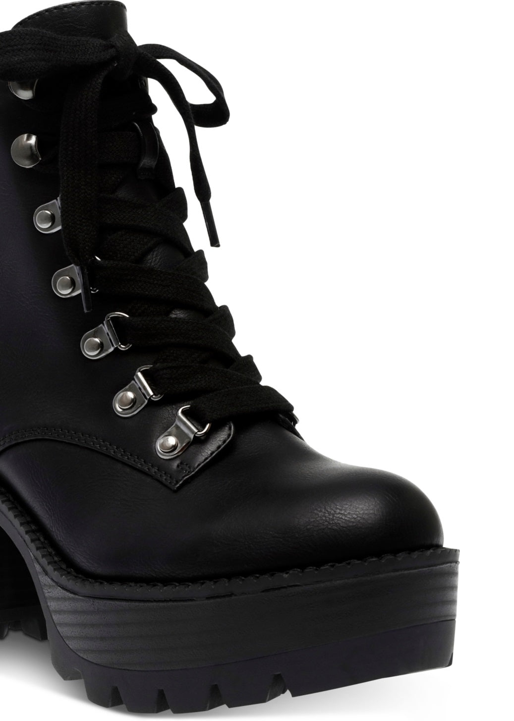 Wild Pair Women's Maureene Lace Up Booties Black Size 8 M