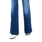 INC International Concepts Women's Wide Leg High Rise Jeans Blue Size 10