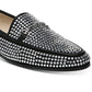 Sam Edelman Women's Loraine Glitz Rhinestone Bit Loafer Black Size 10 M