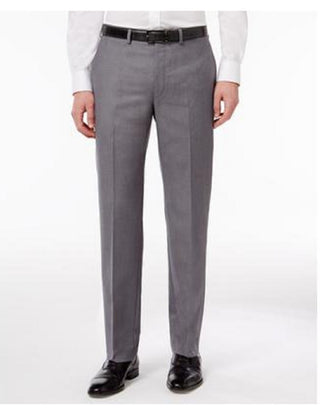 Calvin Klein Men's Slim Fit Dress Pants Gray Size 34X34