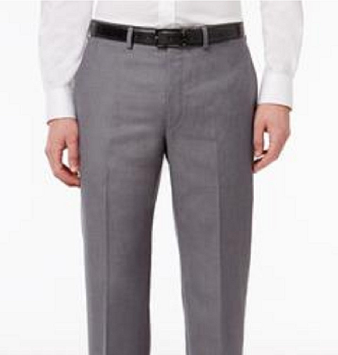 Calvin Klein Men's Slim Fit Dress Pants Gray Size 34X34