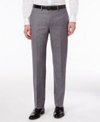 Calvin Klein Men's Slim Fit Dress Pants Gray Size 38X32