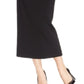 Kasper Women's Crepe Column Skirt Black Size 6