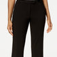 Calvin Klein Women's Modern Fit Trousers Black Size 12 Petite
