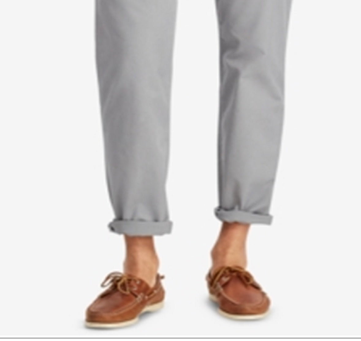 Ralph Lauren Men's Straight Chinos Stretch Pants Gray Size 34X32