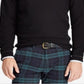 Polo Ralph Lauren Men's Textured Quarter Zip Sweater Black Size X-Large