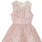 Rare Editions Big Girl's Glitter High Low Dress Pink Size 8
