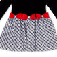 Rare Editions Toddler Girl's Velvet Drop Waist Bow Dress Black Size 4T