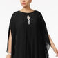 SL Fashions Women's Sheer Evening Top Black Size 16W