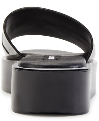 DKNY Women's Laren Platform Slide Sandal Black Size 6