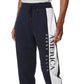 Perry Ellis Men's Embroidered Flag Sweat Pants Blue Size Large