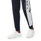 Perry Ellis Men's Embroidered Flag Sweat Pants Blue Size Large