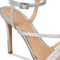 Jewel Badgley Mischka Women's Maddison Sandal Silver Size 7 M