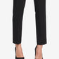 DKNY Women's Essex Slim Leg Pants Black Size 18