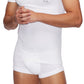 AX Armani Exchange Men's Two Pack Stretch Cotton Fitted V Neck T-Shirt White Size Small