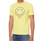 A|X Armani Exchange Men's Exclusive Smiley Graphic T-Shirt Yellow Size Large