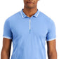 A|X Armani Exchange Men's Logo Zip Up Polo Purple Size Large