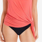 Magicsuit Women's Solid Alex Underwire Tankini Top Orange Size 12