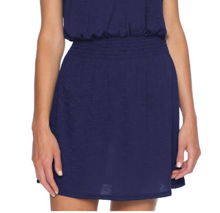 Becca Women's Breezy Cover Up Dress Blue Size Small