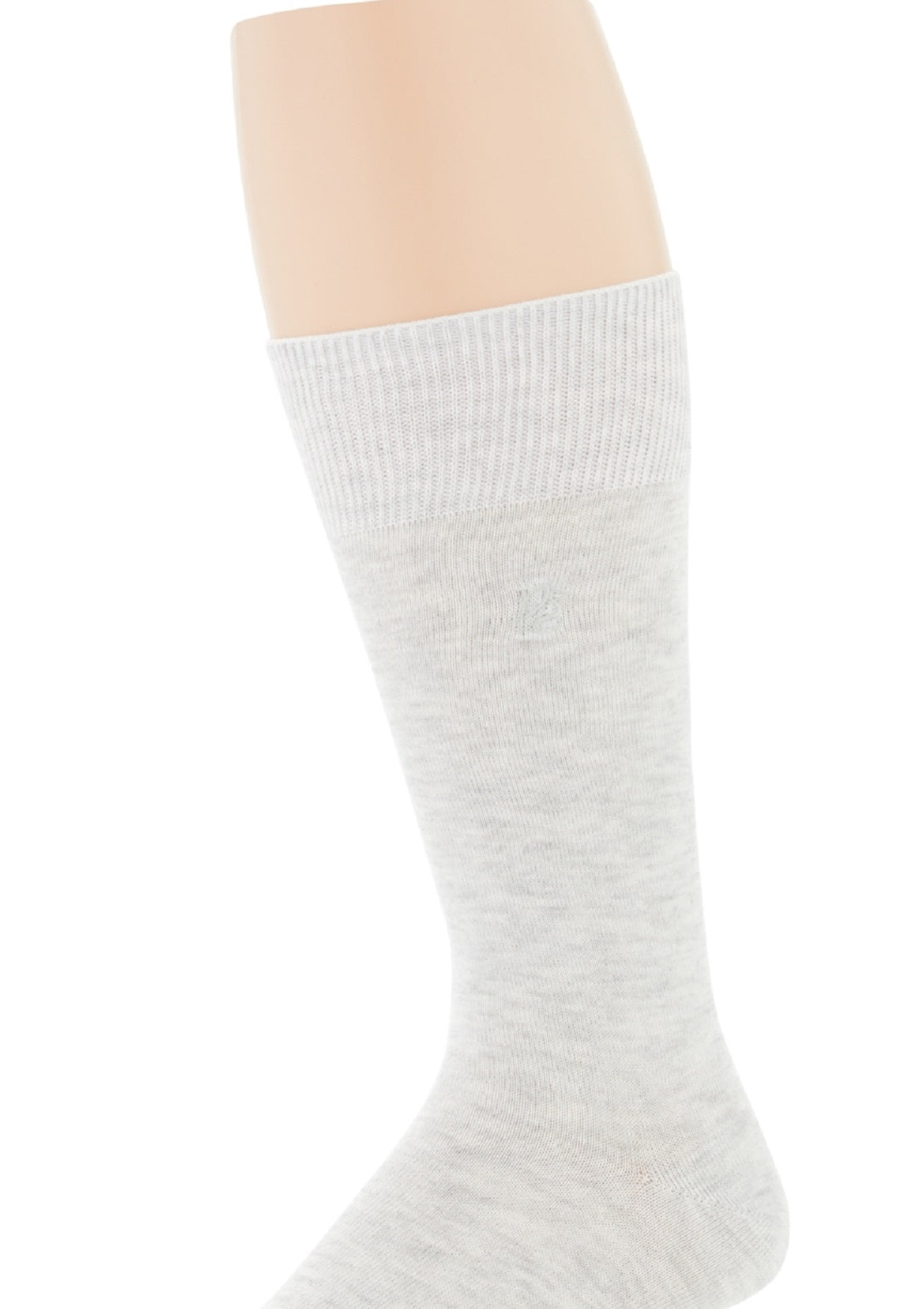 Perry Ellis Men's Rayon Dress Sock Single Pack Socks Gray Size Regular