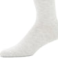 Perry Ellis Men's Rayon Dress Sock Single Pack Socks Gray Size Regular