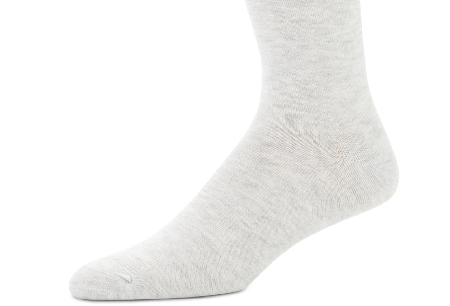 Perry Ellis Men's Rayon Dress Sock Single Pack Socks Gray Size Regular