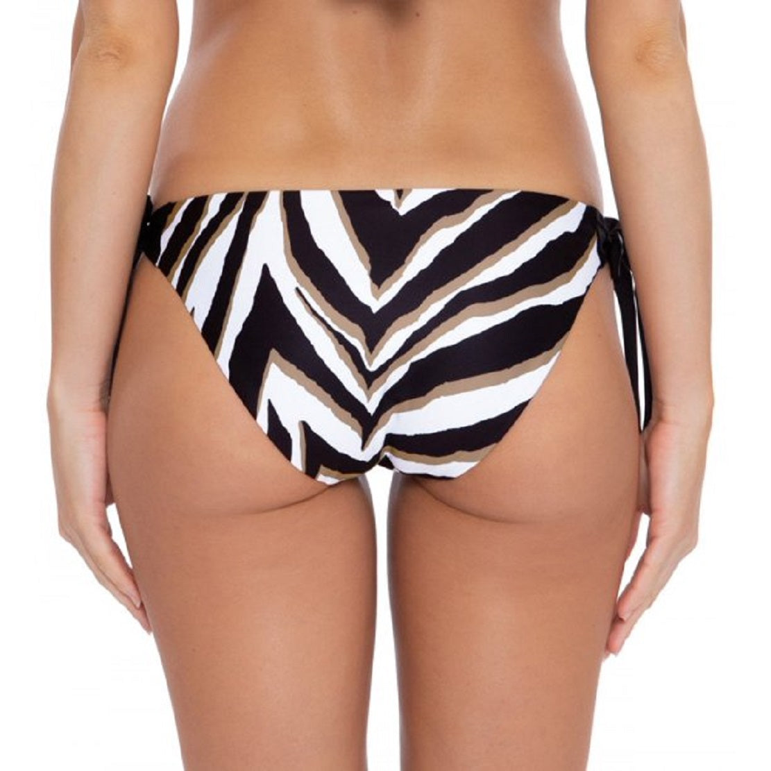 Trina Turk Women's Swim Vivant Soft Tie Side Bottom Black Size 6