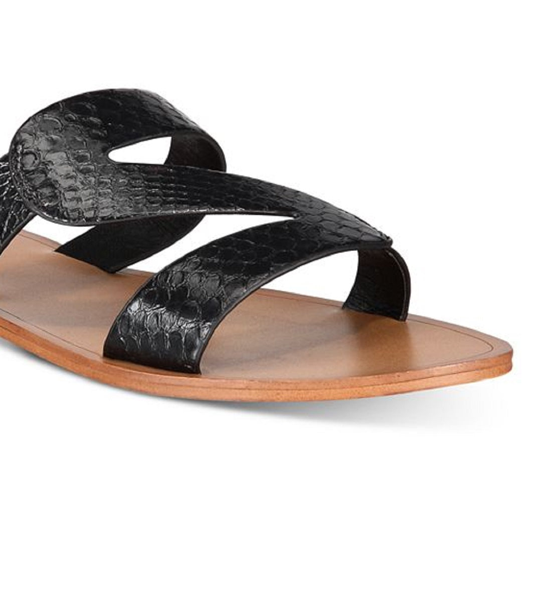 Aldo Women's Falema Flat Sandals Black Size 5 B