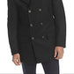 Ralph Lauren Men's Wool Peacoat Black Size 42