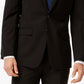 Calvin Klein Men's Infinite Stretch Solid Slim Fit Suit Jacket Black Size 42