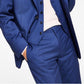 Calvin Klein Men's Infinite Stretch Solid Slim Fit Suit Jacket Blue Size 40