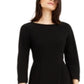 Weekend Max Women's Mara Boat Neck Dress Black Size 4